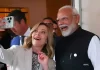 ‘ટીમ મેલોડી તરફથી હેલ્લો’: જ્યોર્જિયા મેલોનીએ પીએમ મોદી સાથે લીધી સેલ્ફી, શેર કર્યો વીડિયો
