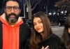 ઐશ્વર્યા રાય અને અભિષેક બચ્ચન પુત્રી સાથે વિદેશમાં રજાઓ માણતા જોવા મળ્યા