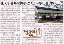 સે.24 નો મલ્ટી પરપઝ શેડ – ચર્ચાનો વિષય ??!!