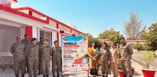 ભારતીય સેનાની બાલ્ડ ઈગલ બ્રિગેડે વિશ્વ હૃદય દિવસ નિમિત્તે યોજ્યો વ્યાપક હૃદય આરોગ્ય કાર્યક્રમ